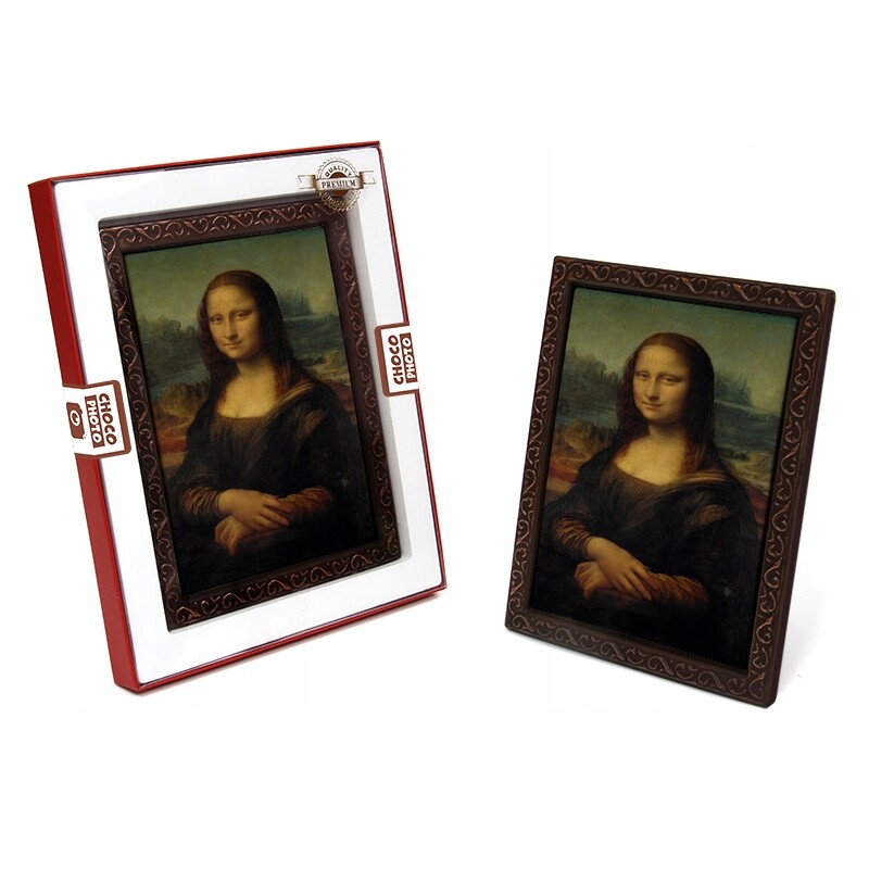 Klasický čokoládový obraz „mona Lisa“ Leonardo da Vinci 230 gr
