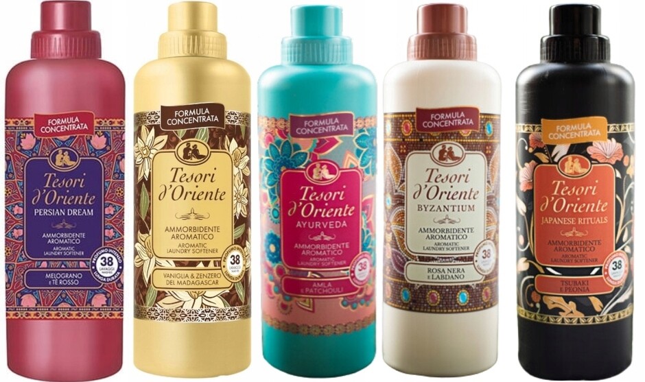 Tesori d'Oriente Sada 5 italských tekutá aviváž 760 ml Pvabj