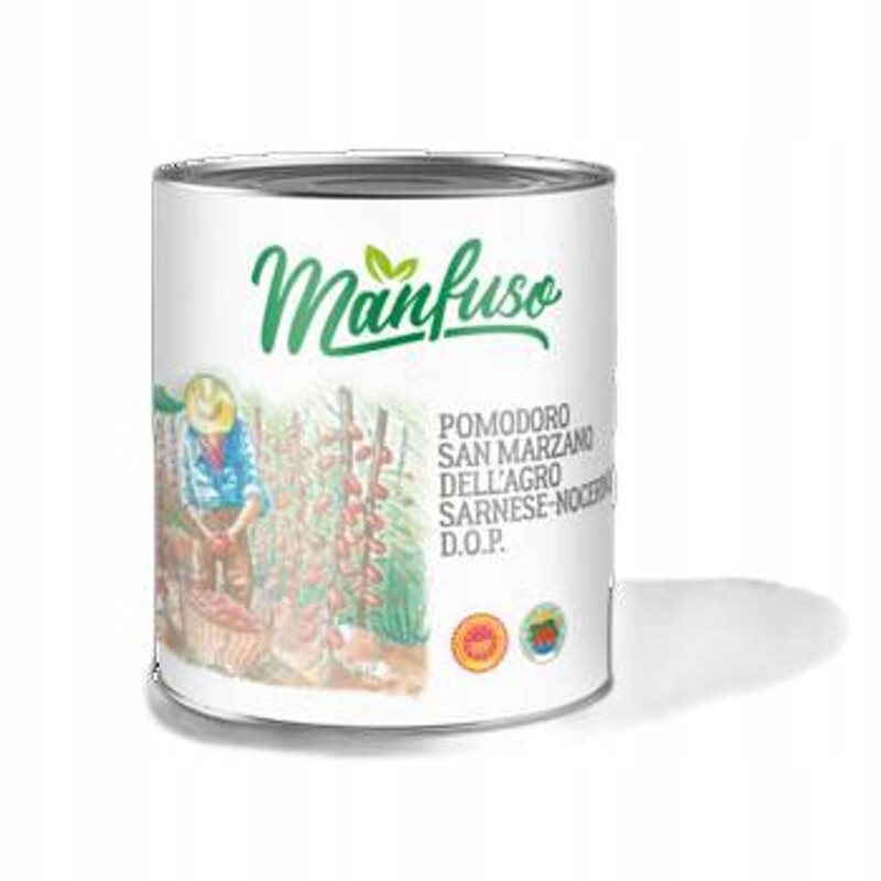 Manfuso Rajčata bez slupky celá ve vlastní šťávě 2500 g/1500 g