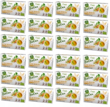 24 x 66 g Biooaza Ekologický drůbeží vývar Karton