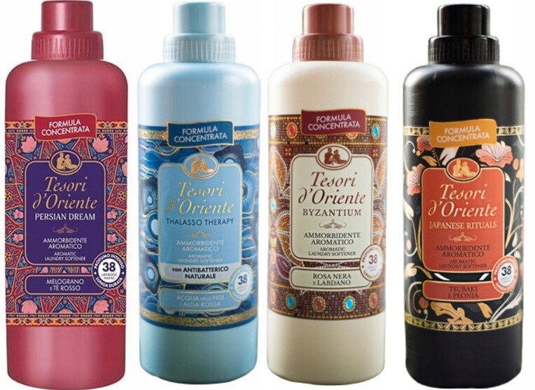 Tesori d'Oriente Sada 4 krásných aviváží 760 ml Ptbj