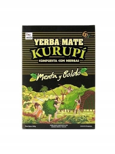 Yerba Mate Kurupi Compuesta con Hierbas 500 g