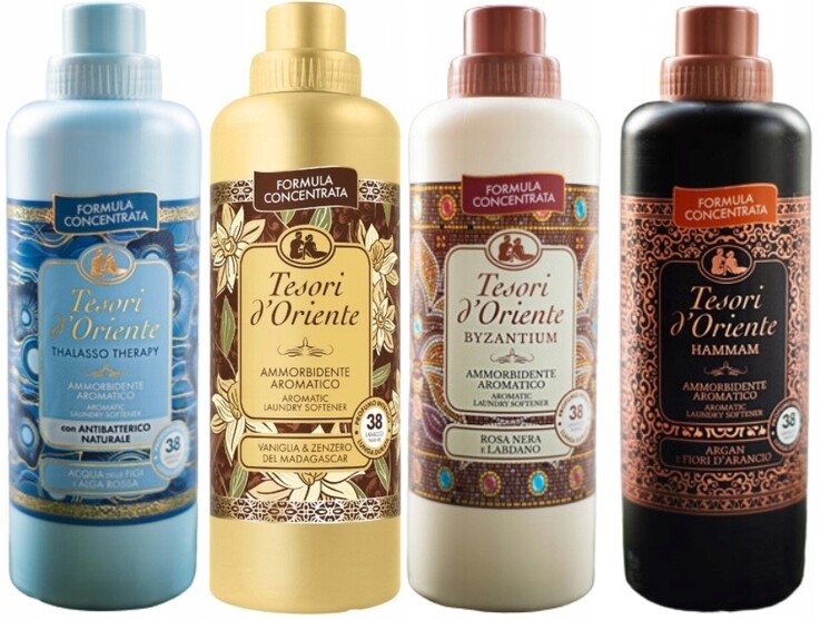 Tesori d'Oriente Sada 4 krásných aviváží 760 ml Tvbh