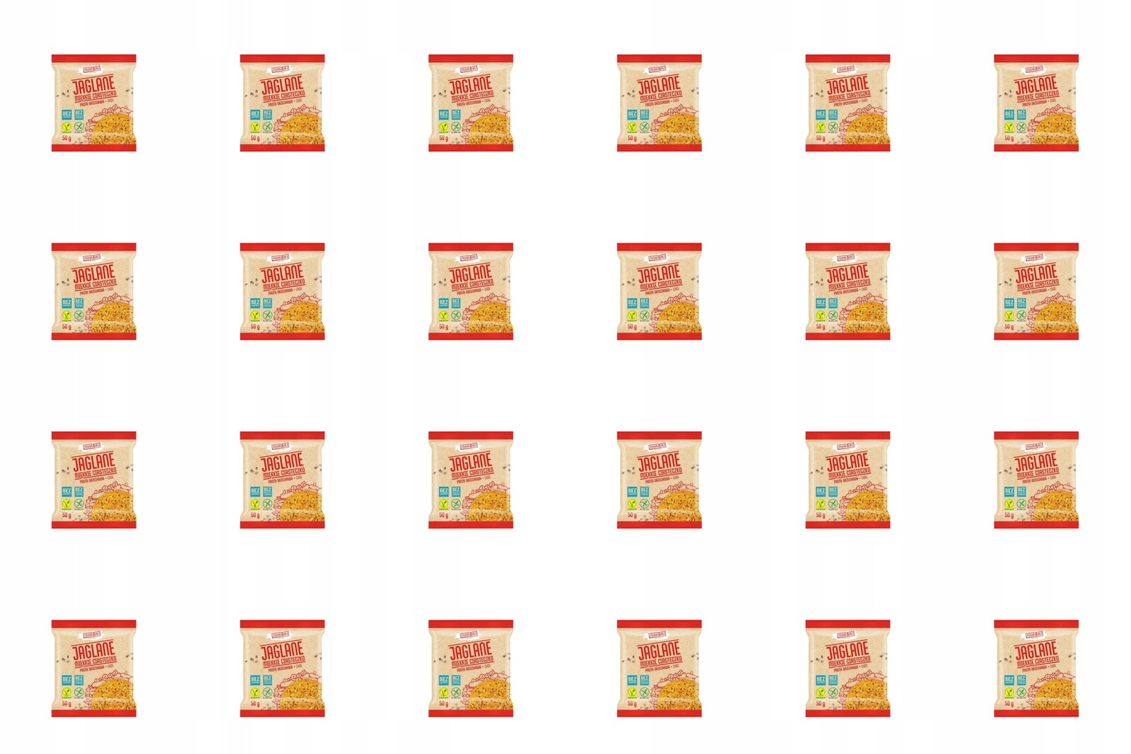 24 x 50 g Frank&oli Sušenky Arašídová pasta Chia Karton