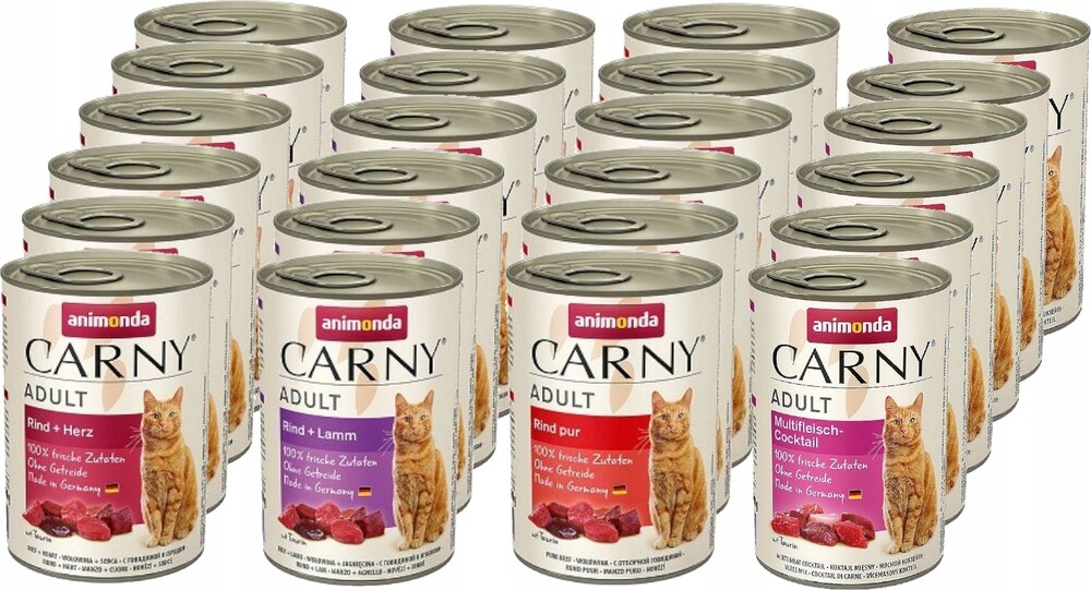 Animonda Cat Carny Adult 24x400g Mix chutí