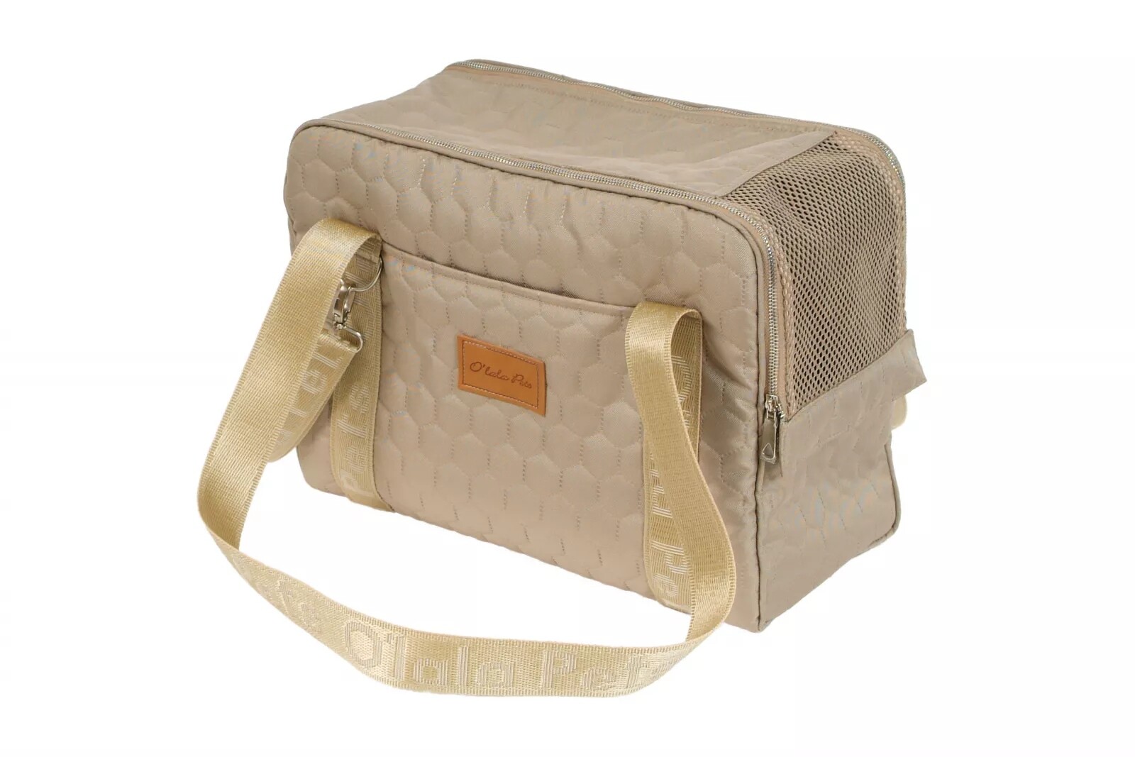 O'Lala Pets Cestovní taška pro psy Rita 40x20x30 cm béžová
