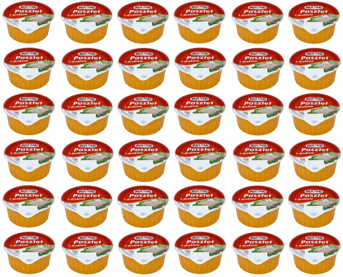 36x 130g Rolnik Paštika s drůbežím Kartonem