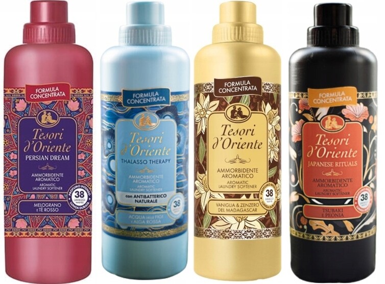 Tesori d'Oriente Sada 4 krásných aviváží 760 ml Ptvj