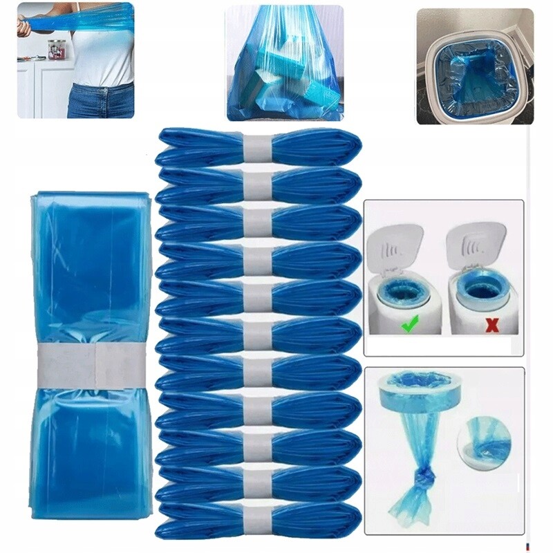 Náhradní Sáčky Pro Angelcare Dress Up XL Pe Odolné, Modré