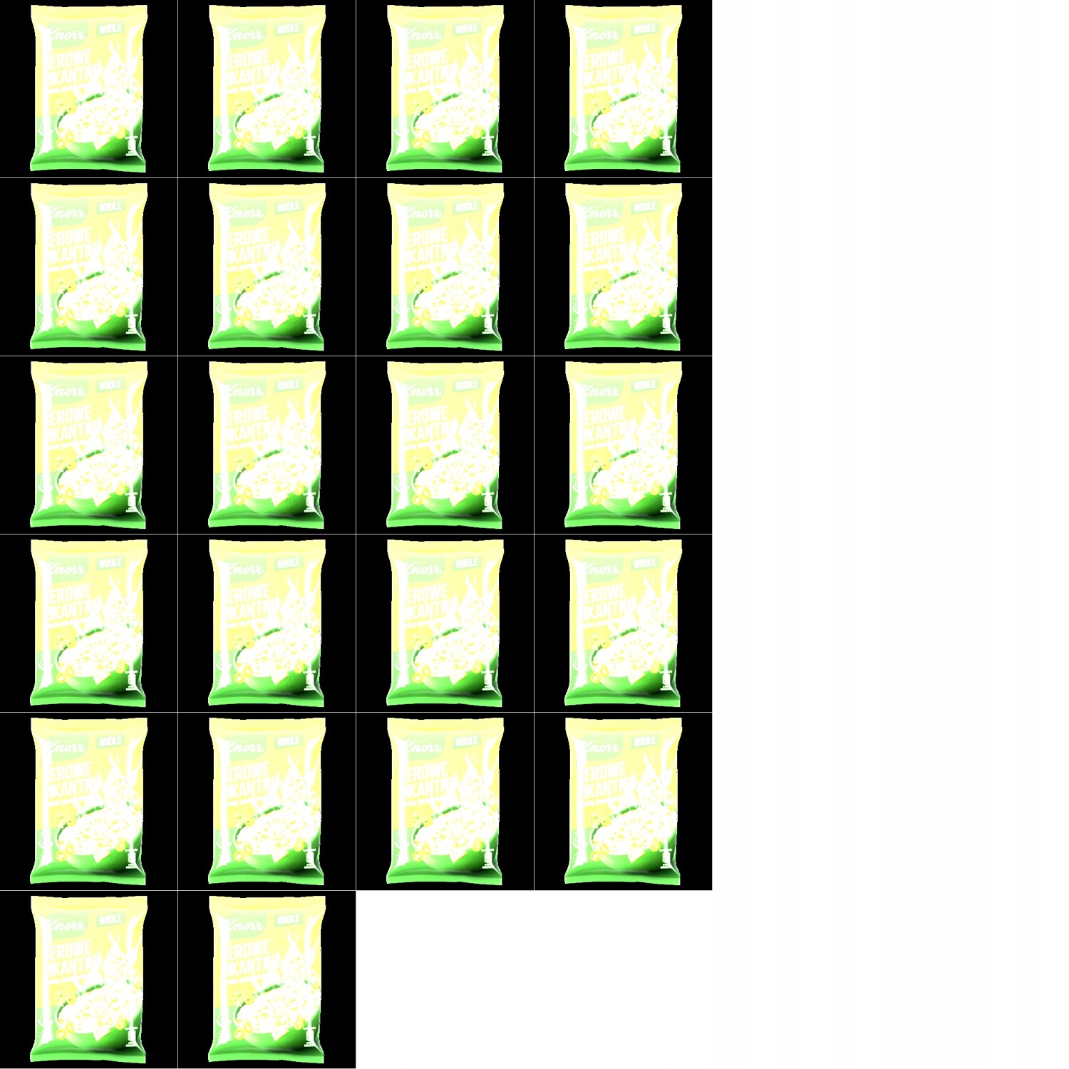 22 x 63 g Knorr pikantní nudlový sýr Karton