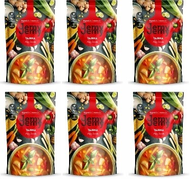 6 x 400 g Profi JemyJemy Thajská polévka Karton