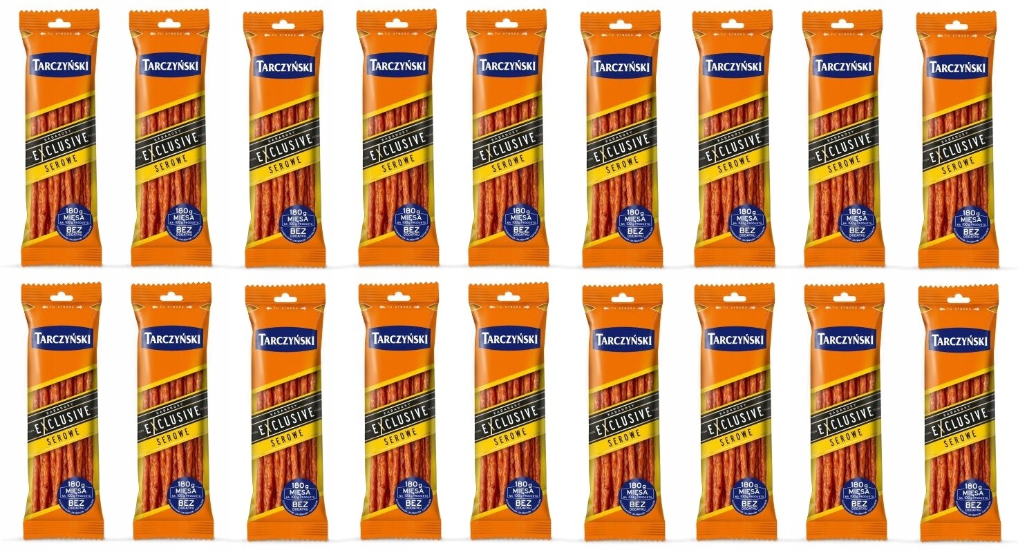 18 x 105 g Tarczyński Kabanos exclusive sýrový Karton