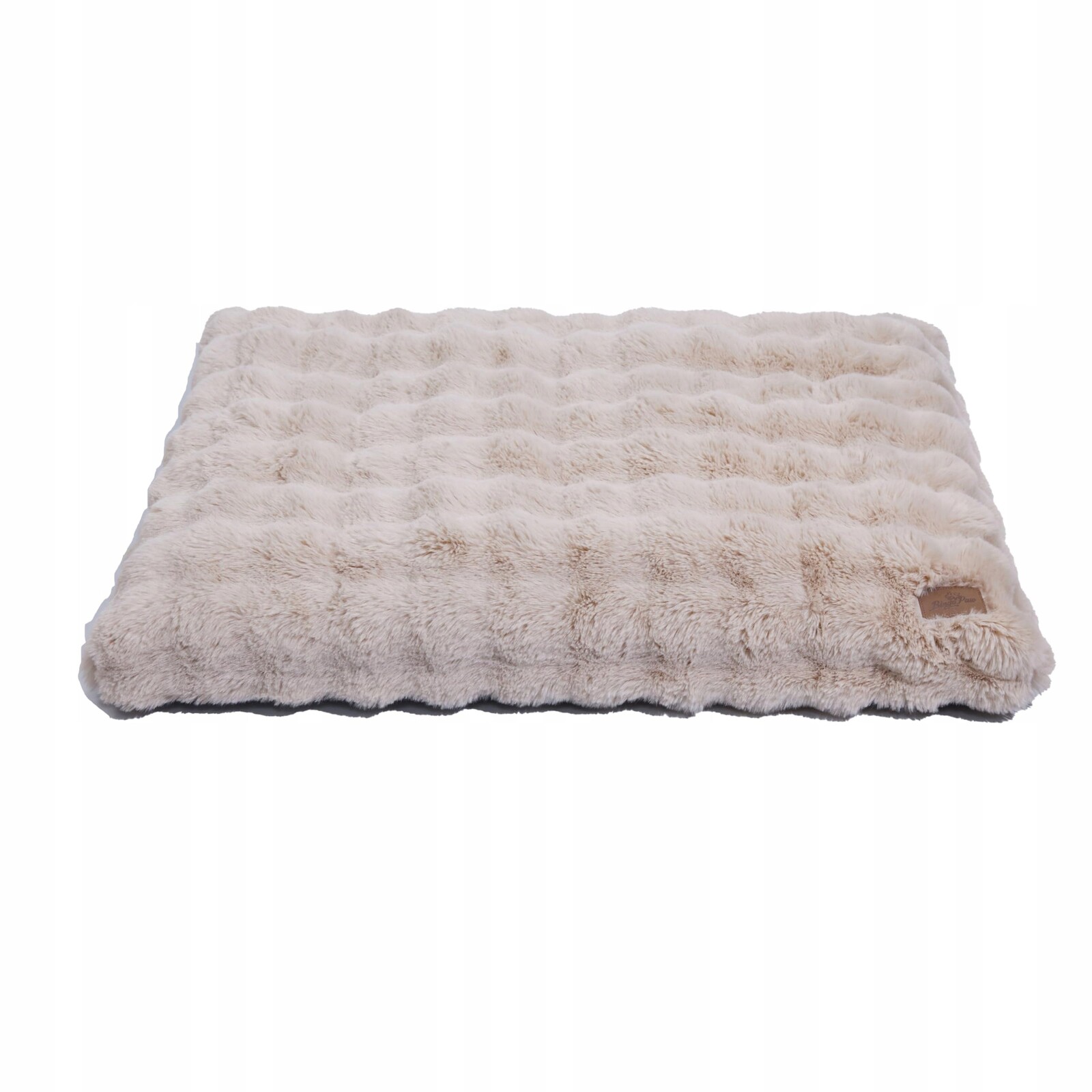 Bingopaw Pelíšek pro velké psy XL Měkké Voděodolné Béžové 105x70x12