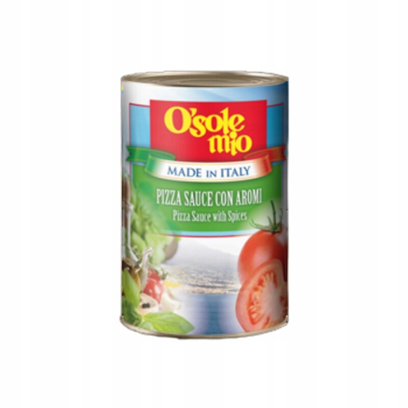 Omáčka na pizzu s kořením 4100 g O'Sole Mio