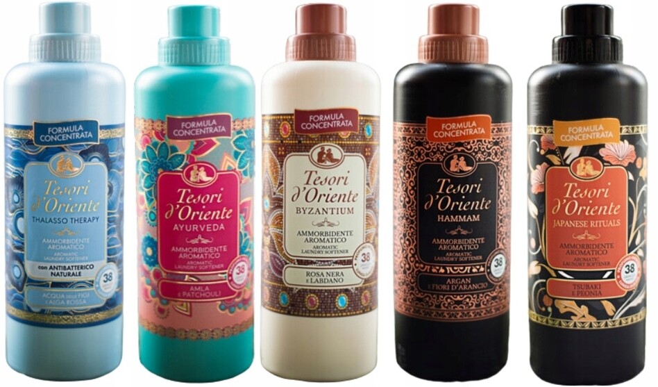 Tesori d'Oriente Sada 5 italských tekutá aviváž 760 ml Tabhj