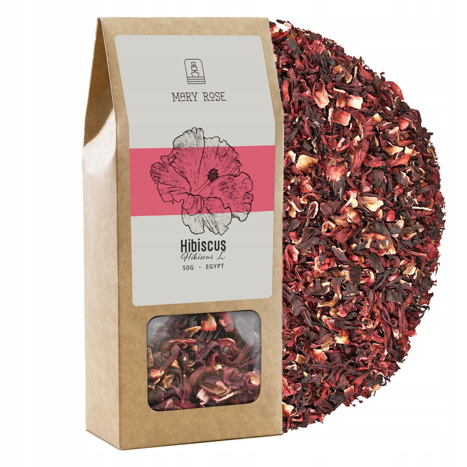 Mary Rose – Hibiskus – Súdánská malva (vločky) 50 g