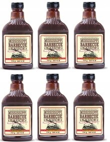 6 x 510 g Mississippi omáčka bbq sladko-pikantní Karton