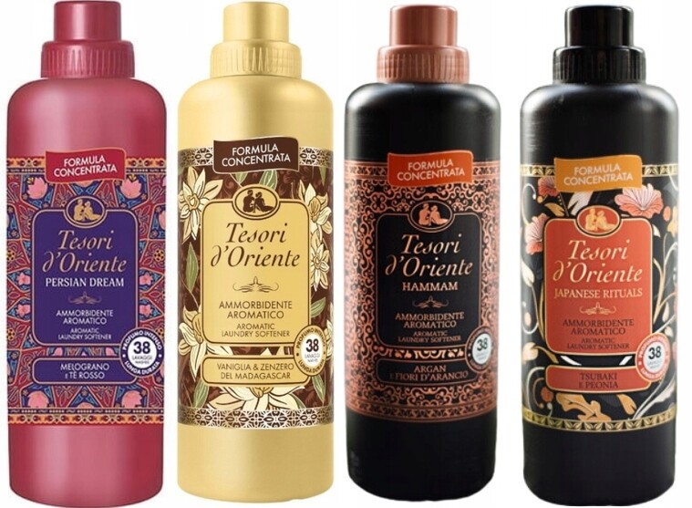 Tesori d'Oriente Sada 4 krásných aviváží 760 ml Pvhj