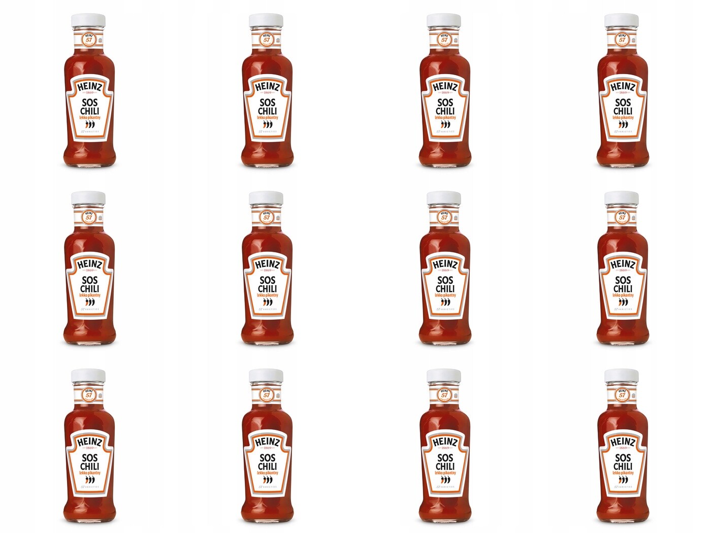 12 x 330 g Heinz Omáčka lehce pikantní Karton