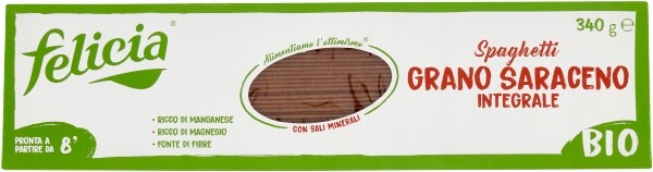 4x Těstoviny Spaghetti Grana Saraceno Bio 340 g Felicia