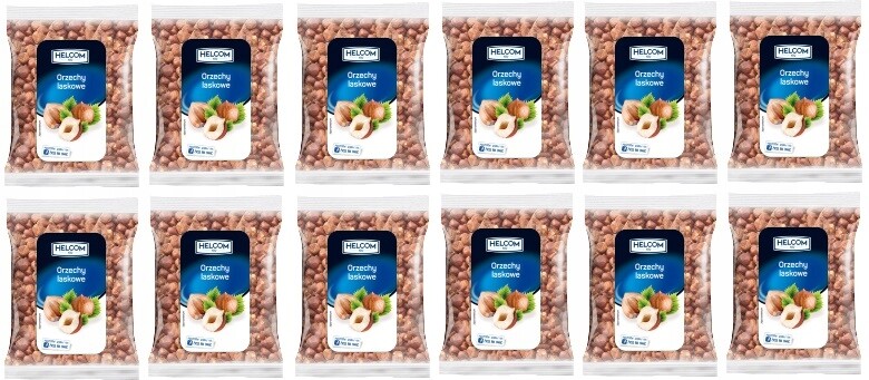 12 x 300 g Helcom Lískové ořechy Karton