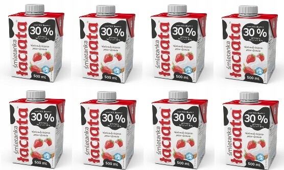 8 x 500 ml Latinské Smetany Uht 30% tuku Karton