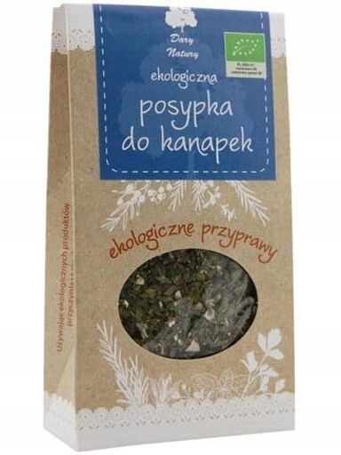 6 x Dary Natury, Bio posypka na sendviče, ekologická směs koření 30 g