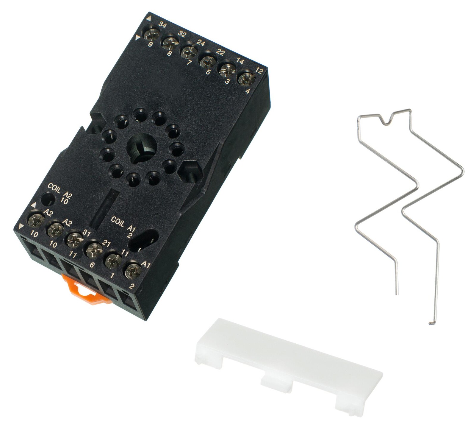 Multicomp Pro Mp005292 Relay Socket, 12A, 300V, 11 Pin