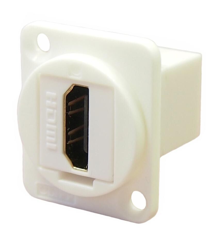 Cliff Electronic Components Cp30200Gw Audio Adapter, Hdmi Type-A Rcpt-Rcpt