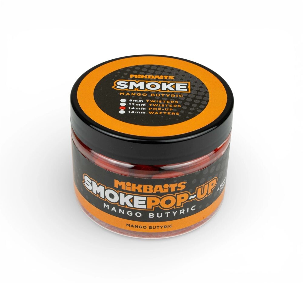 Mikbaits Plovoucí boilie Smoke pop-up Sweet Popcorn 14mm 150ml