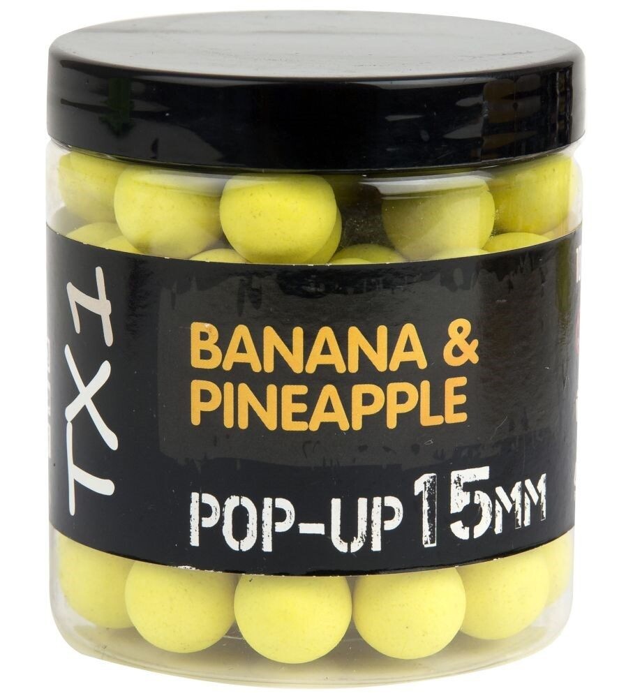 Shimano Boilies TX1 Pop Up Banana & Pineapple Fluoro Yellow - 12mm  50g