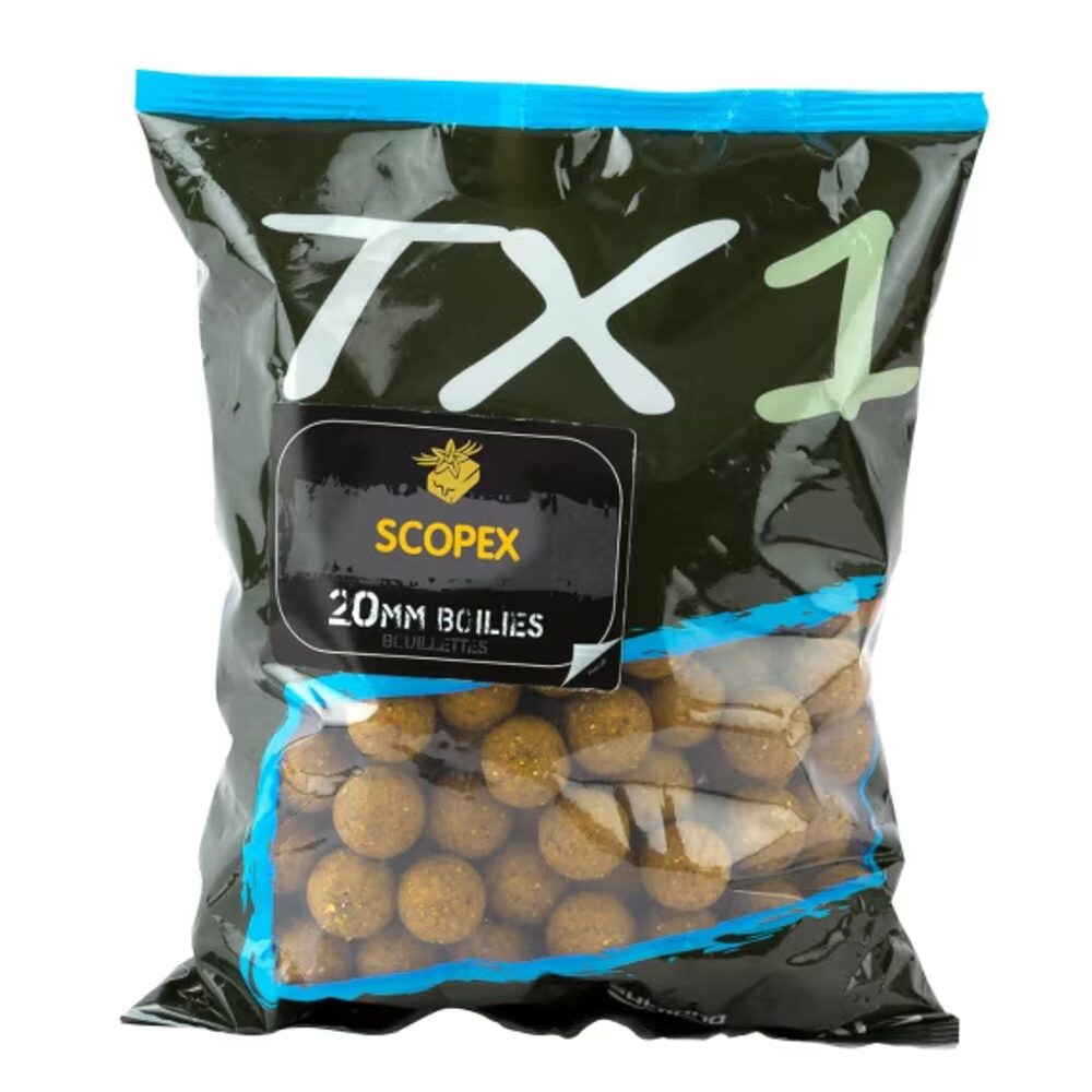 Shimano Boilies TX1 Scopex - 20mm  1kg