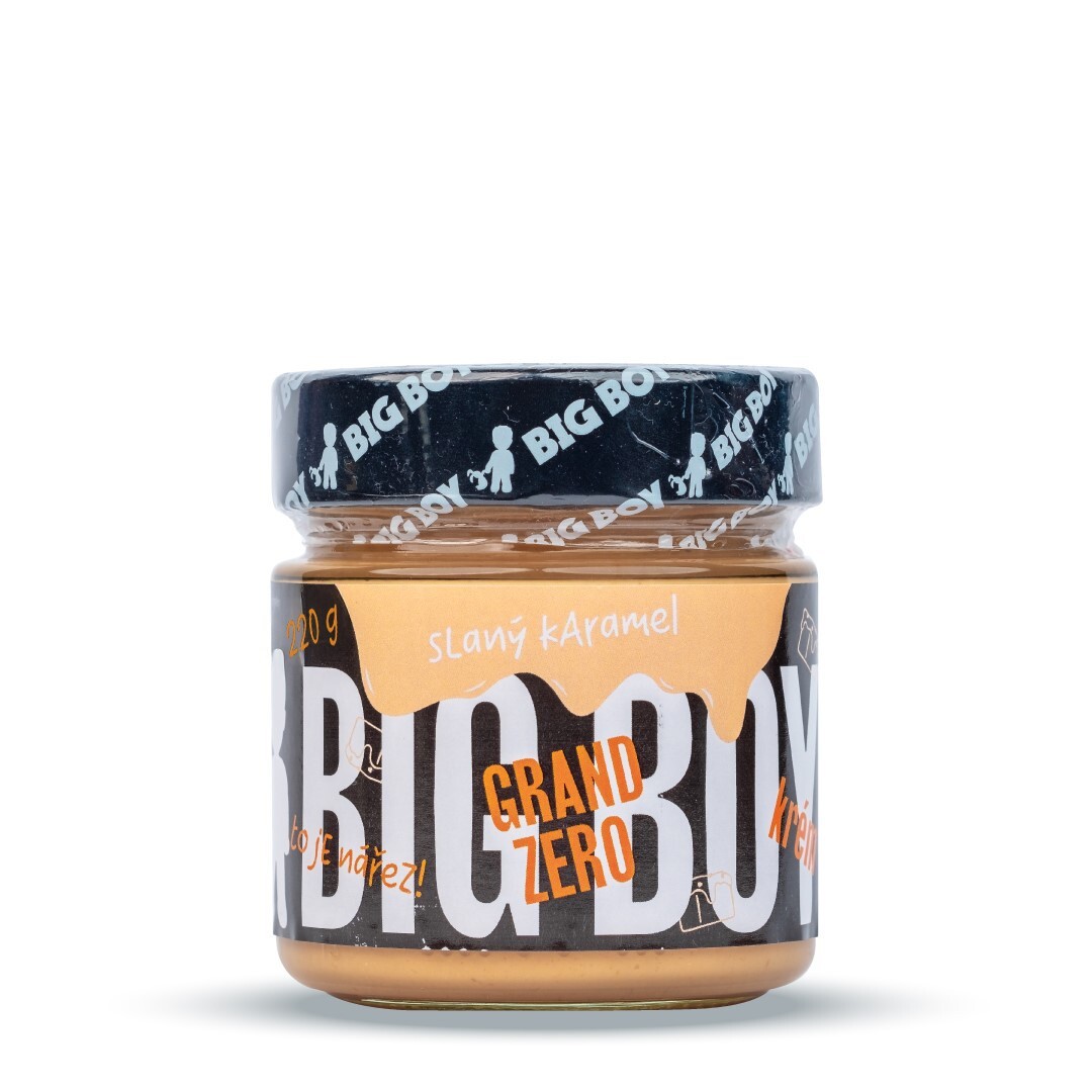 BIG BOY BIG BOY® Grand zero s příchutí slaný karamel 220 g