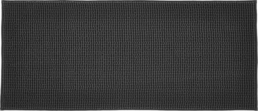 Tmavě šedá koupelnová předložka 50x120 cm Bobble – Catherine Lansfield