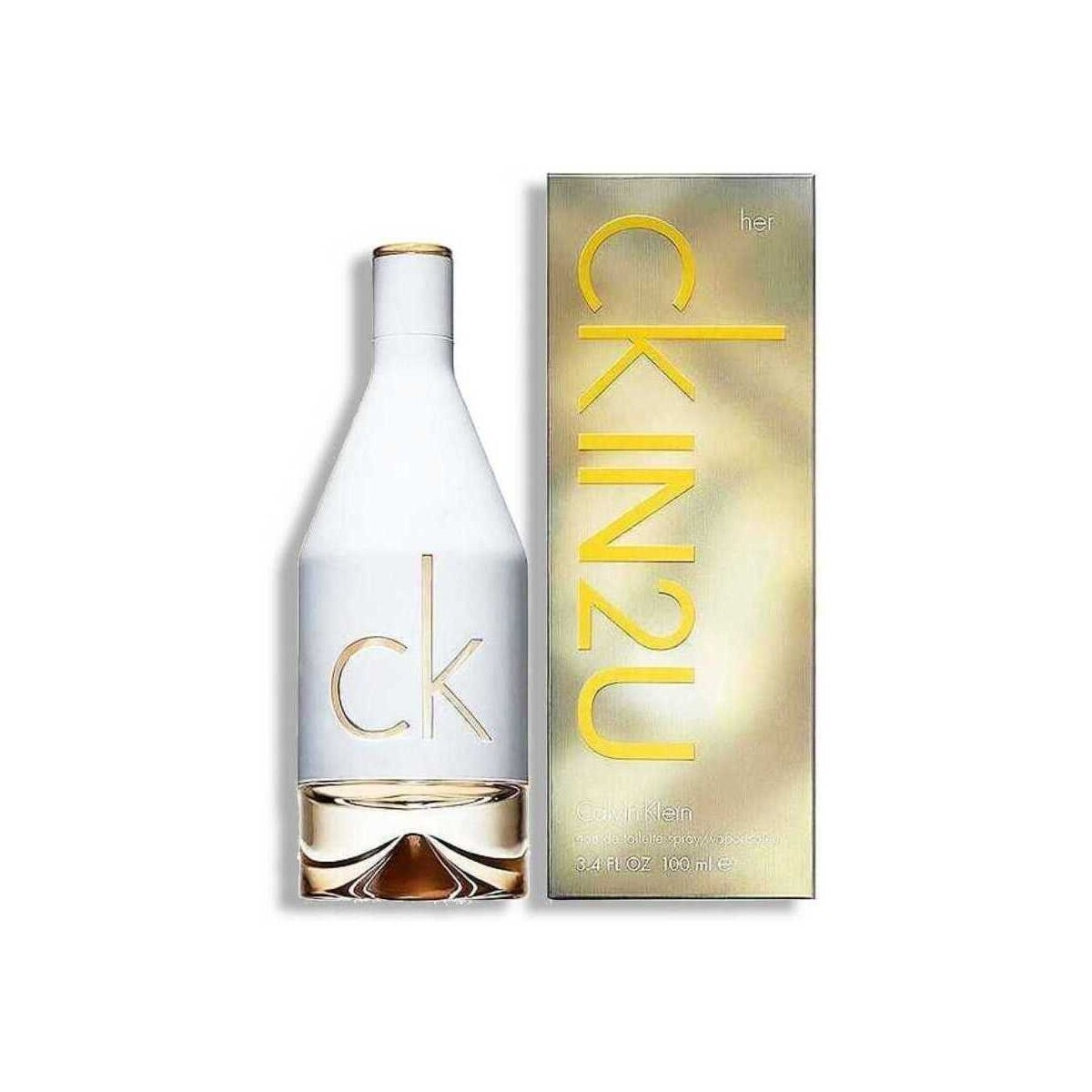 Calvin Klein Jeans  IN2U Her - Kolínská voda - 100ml - Sprej  ruznobarevne