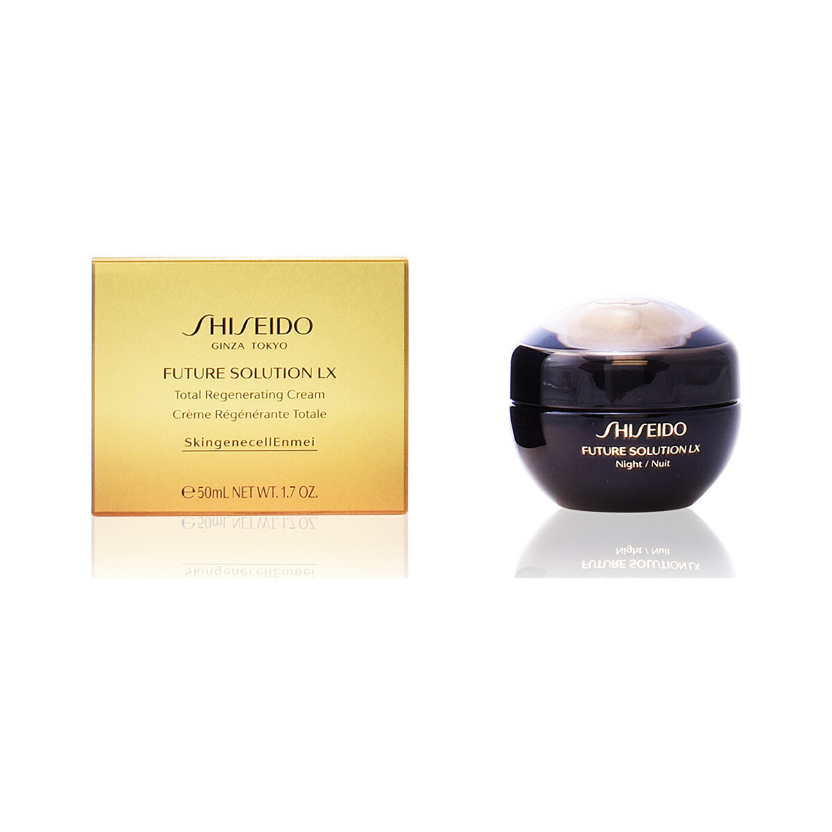 Shiseido  Future Solution LX Total Regener. cream 50ml  ruznobarevne