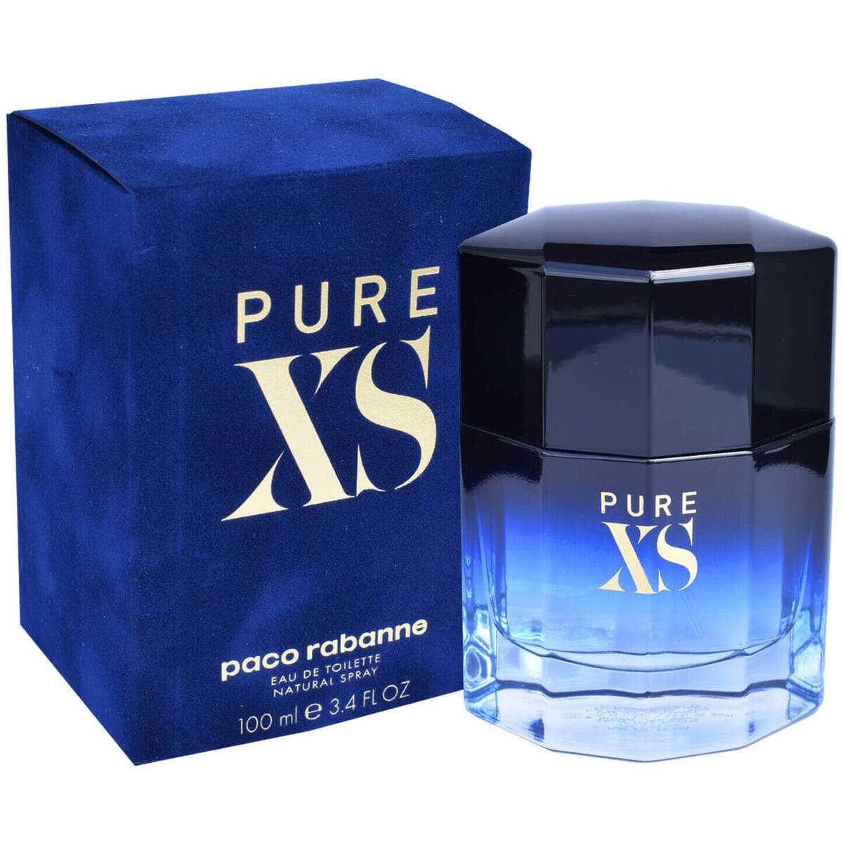 Paco Rabanne  Xs Pure - Kolínská voda - 100ml - Sprej  ruznobarevne