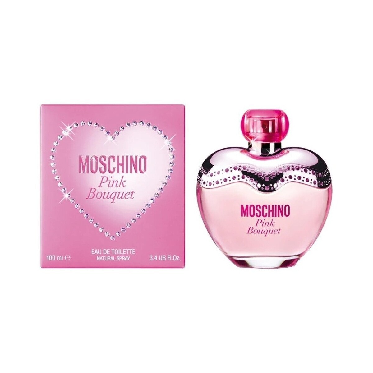 Moschino  Pink Bouquet - Kolínská voda - 100ml - Sprej  ruznobarevne