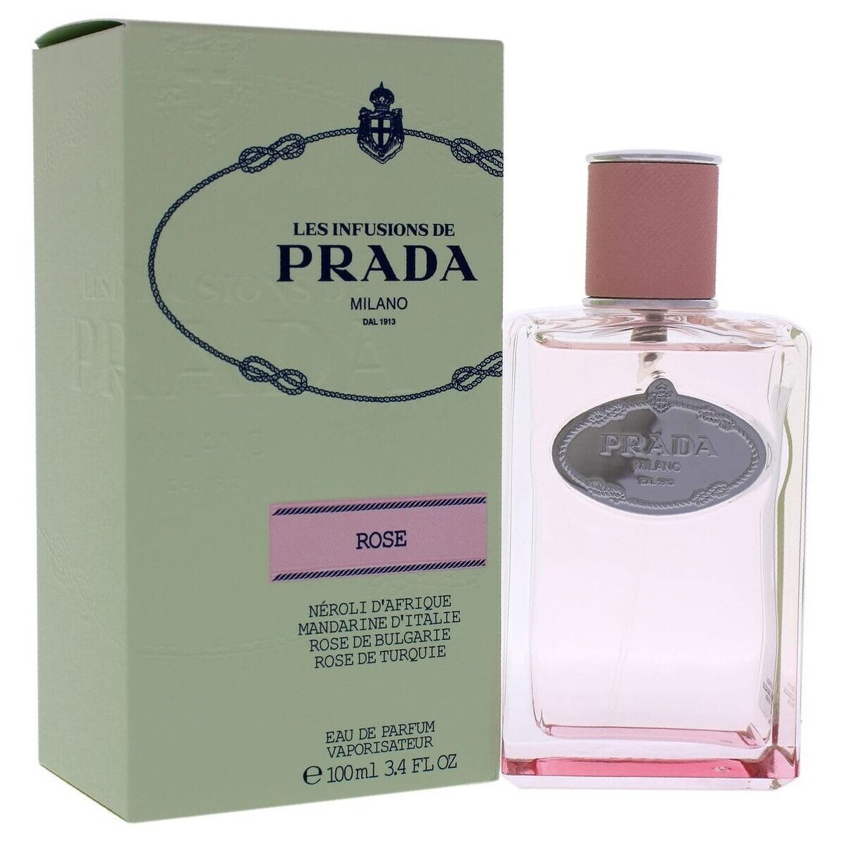 Prada  Infusion Rose - Parfém -  100ml - Sprej  ruznobarevne