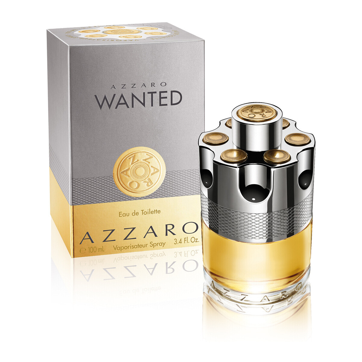 Azzaro  Wanted - Kolínská voda - 100ml - Sprej  ruznobarevne