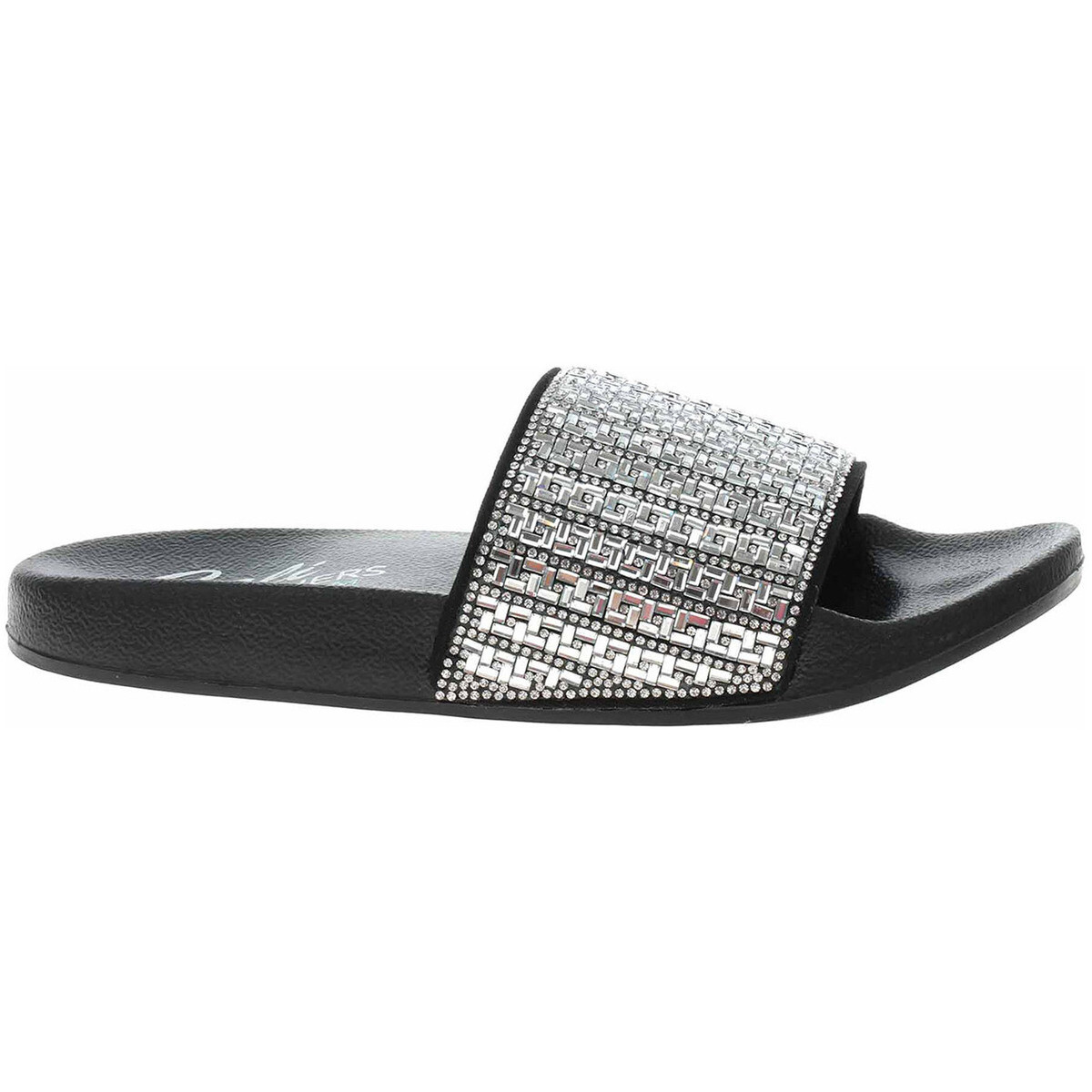 Skechers  Pop Ups - New Spark black  Stříbrná