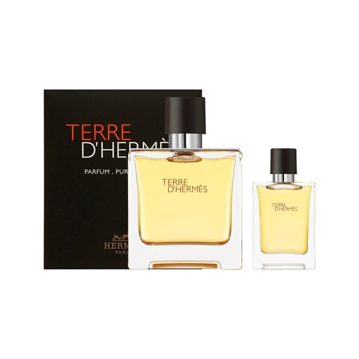 Hermès Paris  Set Terre D' - 75ml Parfém + 12.5ml  ruznobarevne