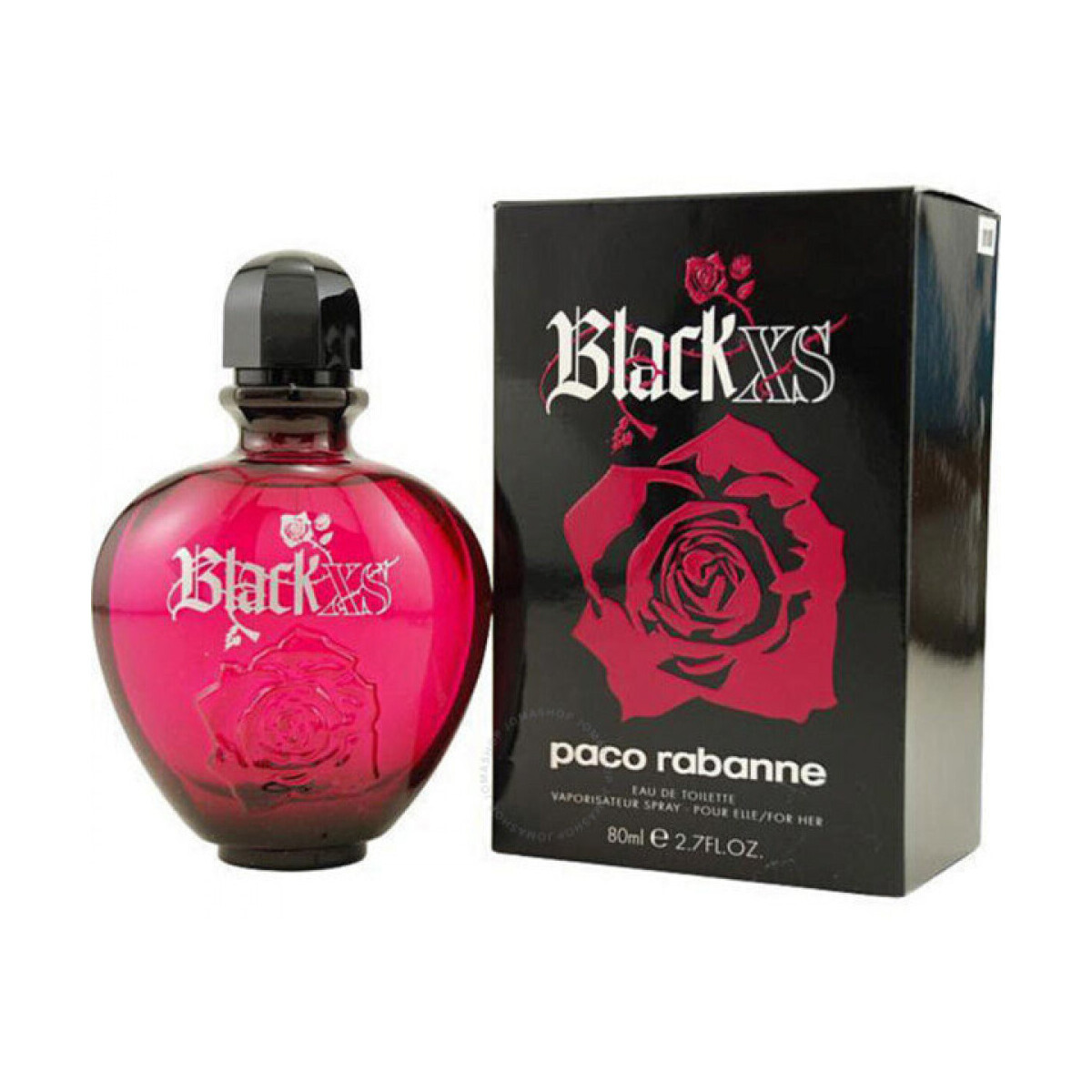 Paco Rabanne  Black XS For Her - Kolínská voda - 80ml - Sprej  ruznobarevne