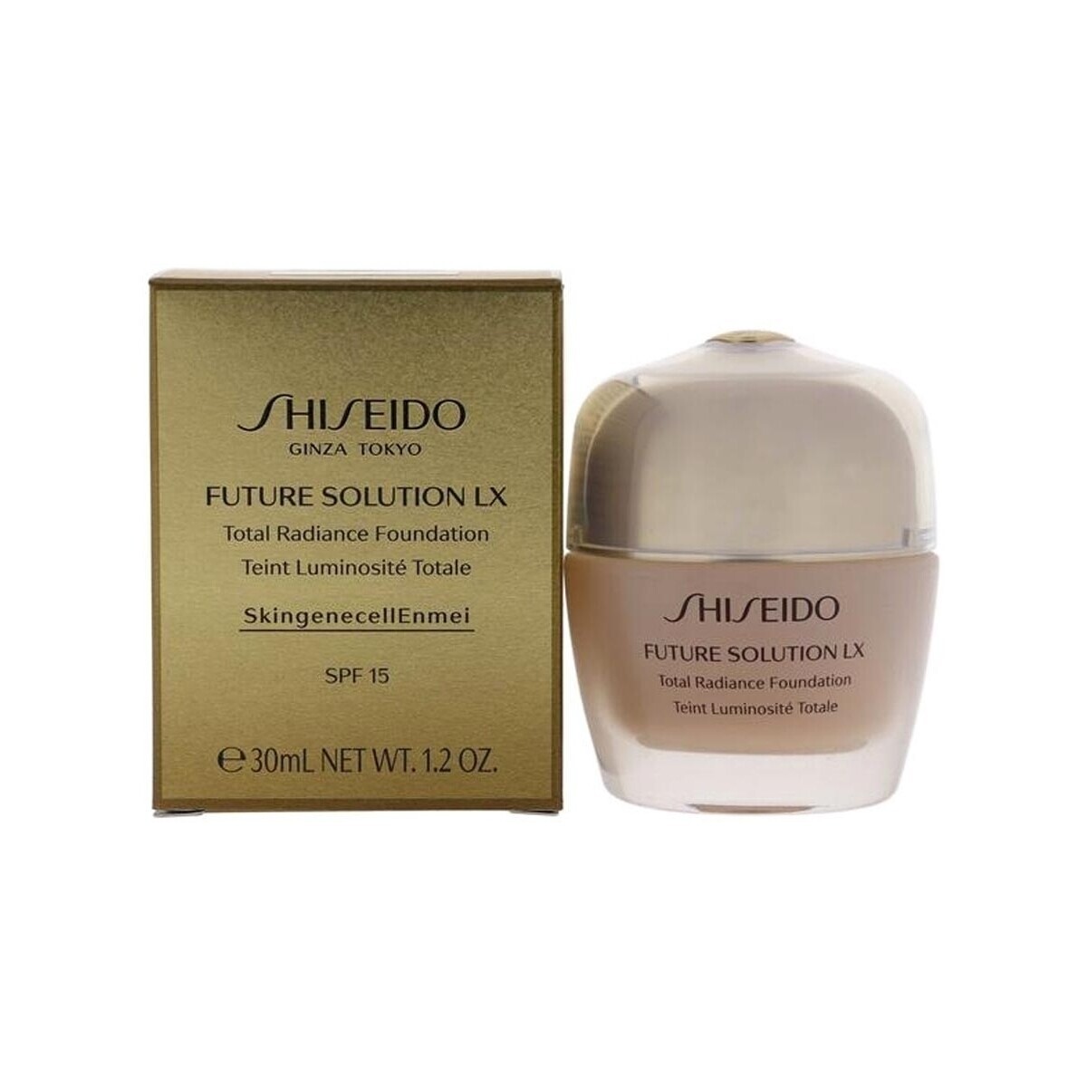 Shiseido  Future Solution LX Total Radiance Foundation -Rose3 - 30ml  ruznobarevne