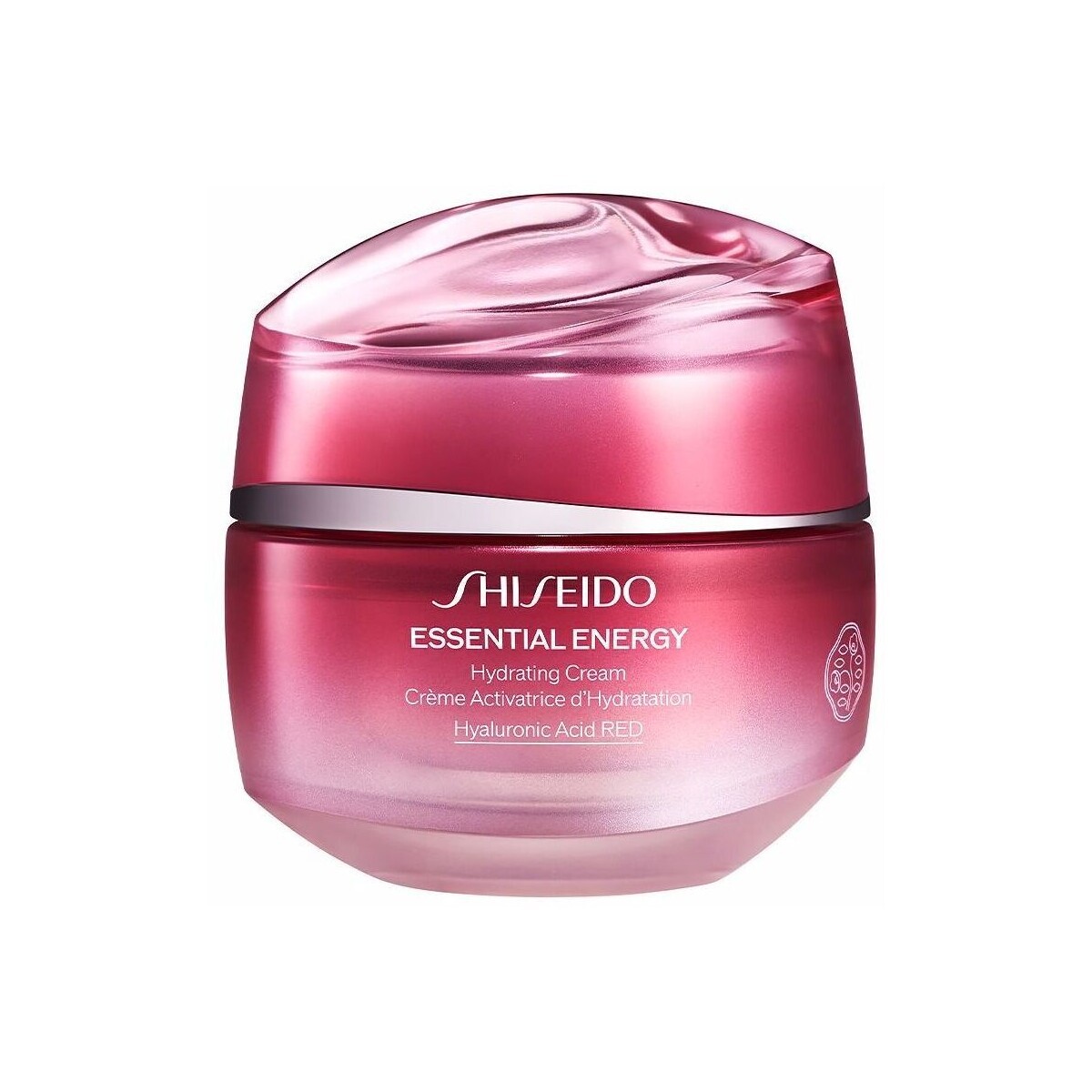 Shiseido  Essential Energy Hydrating Day Cream Hyaluronic Acid Red - 50ml  ruznobarevne