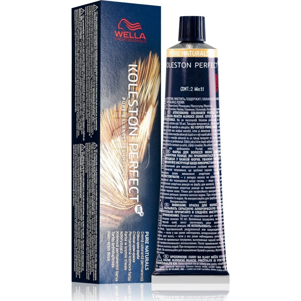 Wella  Koleston Perfect ME+ Special Mix  tono 10/03 - 60ml  ruznobarevne