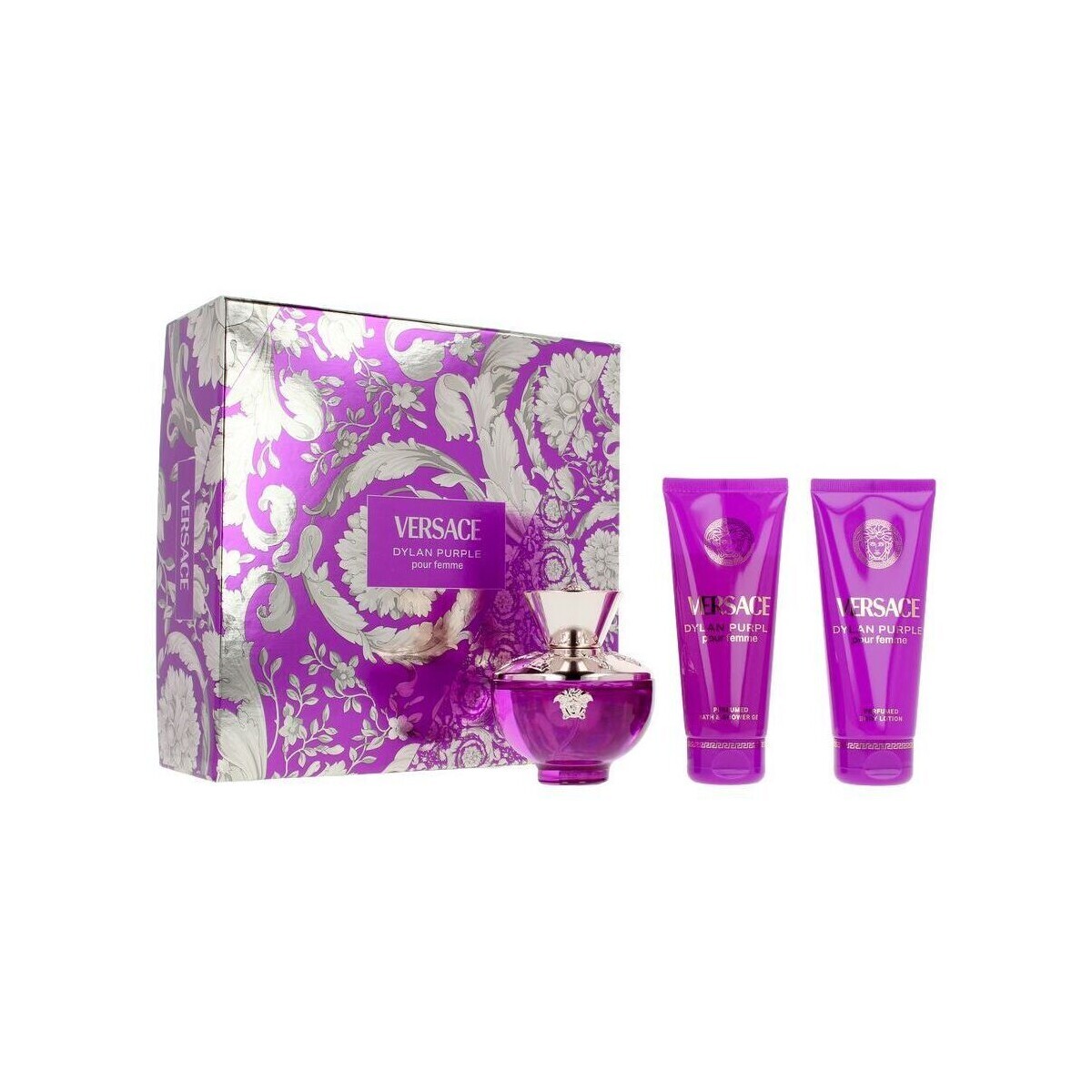 Versace  Set Dylan Purple Parfém 100ml 4 Piezas  ruznobarevne