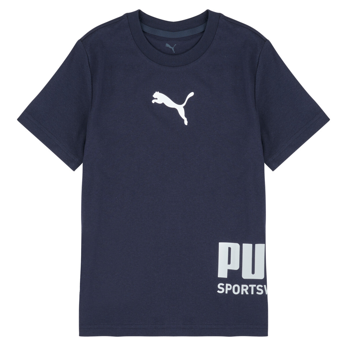 Puma  PUMA SPORT Graphic Tee  Tmavě modrá