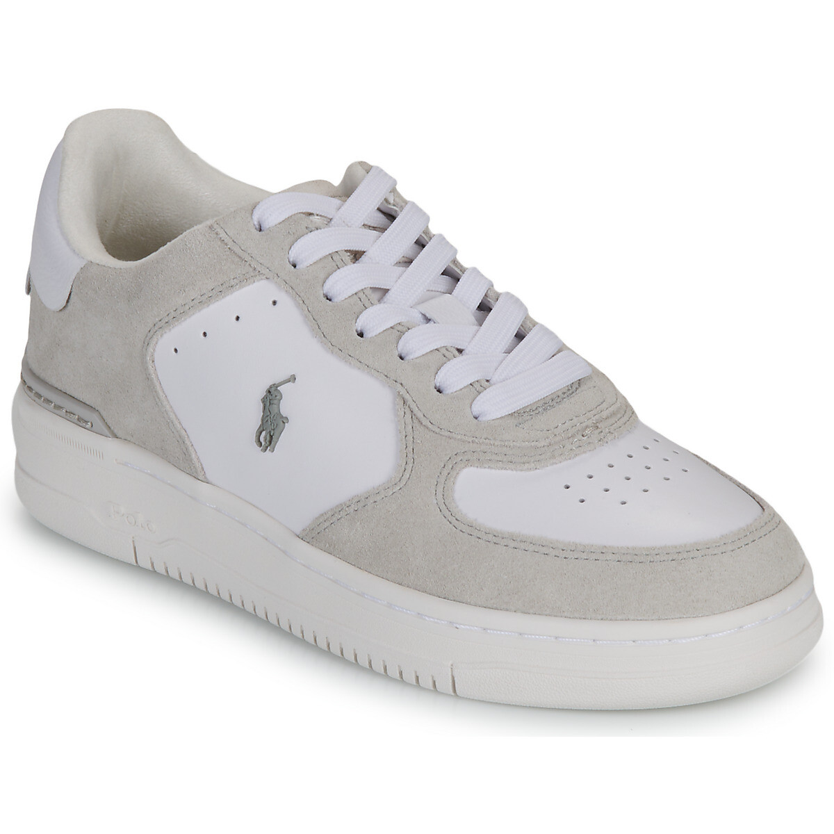 Polo Ralph Lauren  MASTERS CRT-SNEAKERS-LOW TOP LACE  Šedá