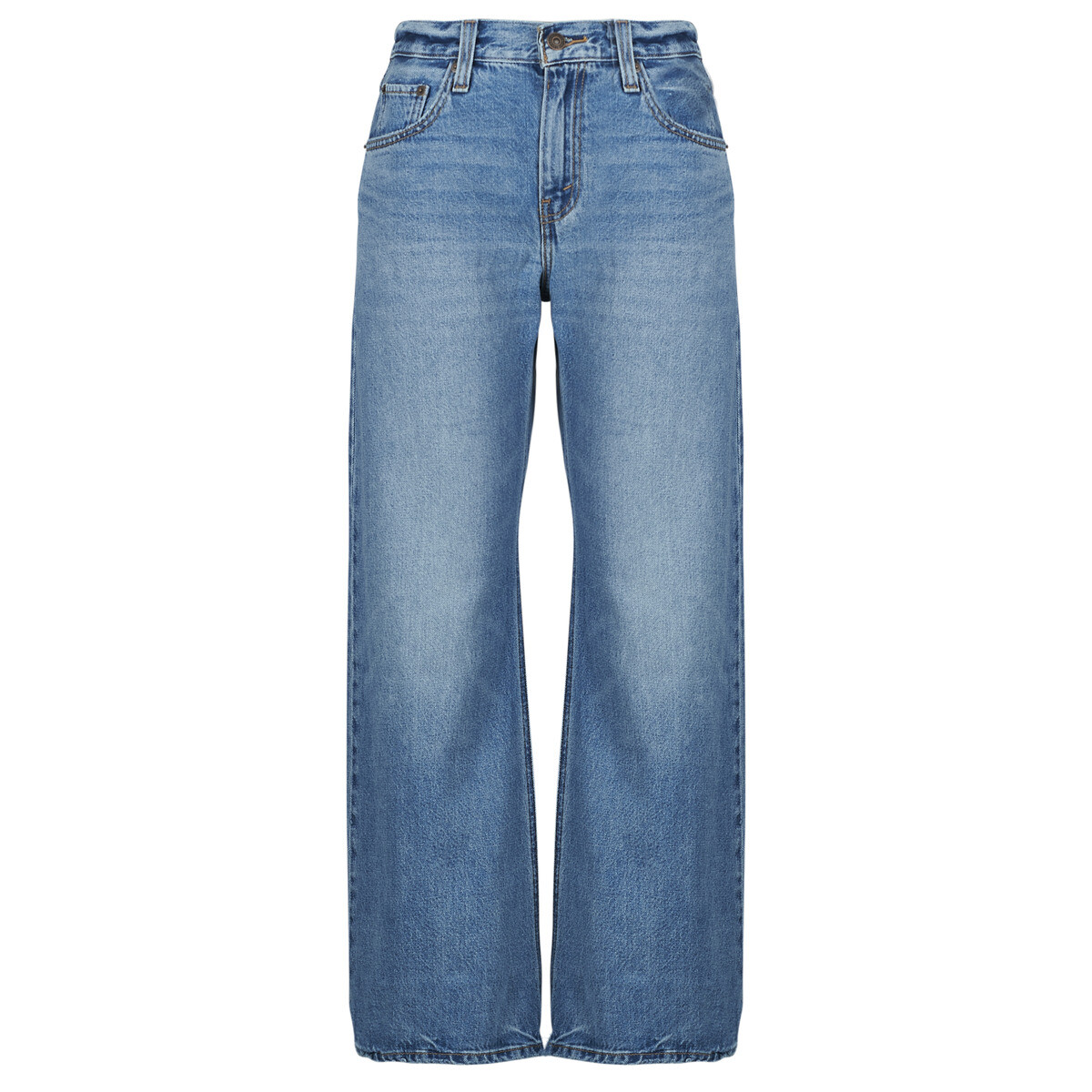 Levis  LOOSE BOOT  Modrá